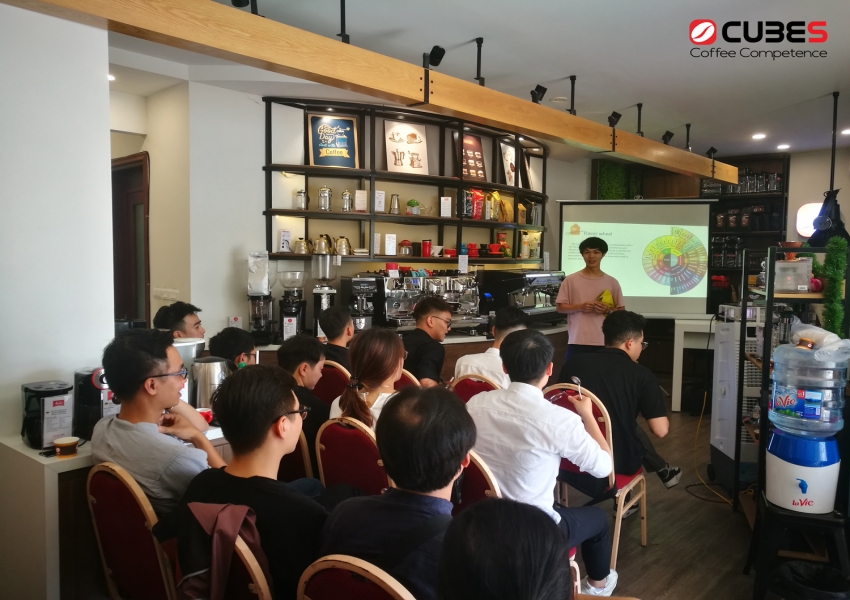 CUBES ASIA ĐỒNG HÀNH CÙNG THE COFFEE HOUSE TỔ CHỨC COFFEE TRAINING