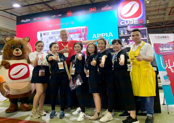 Cubes Asia đồng hành tại sự kiện Coffee Expo 2019