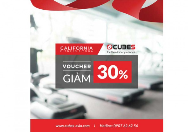 SỰ KẾT HỢP GIỮA CUBES ASIA VÀ CALIFORNIA FITNESS &YOGA ĐÀ NẴNG