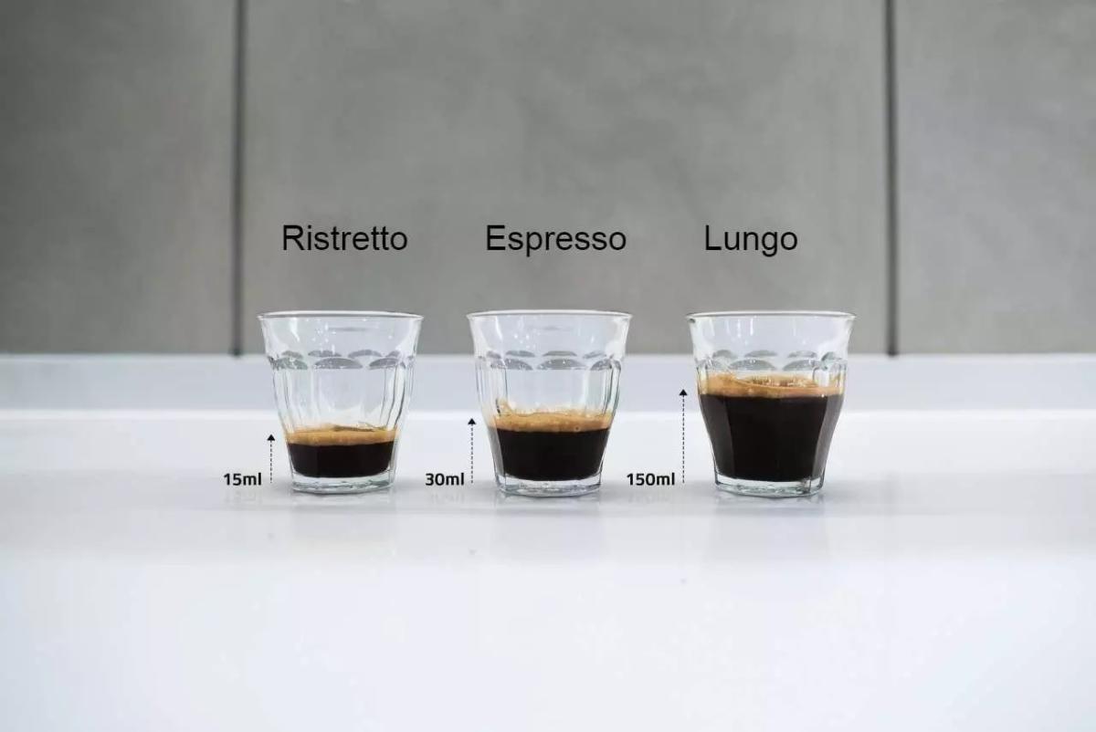 3 tỷ lệ phổ biến trong chiết xuất espresso