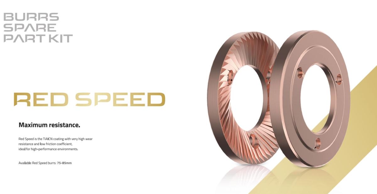 Red Speed là một loại lớp phủ phủ titan-nitride (TiN) có màu đỏ đồng đặc trưng