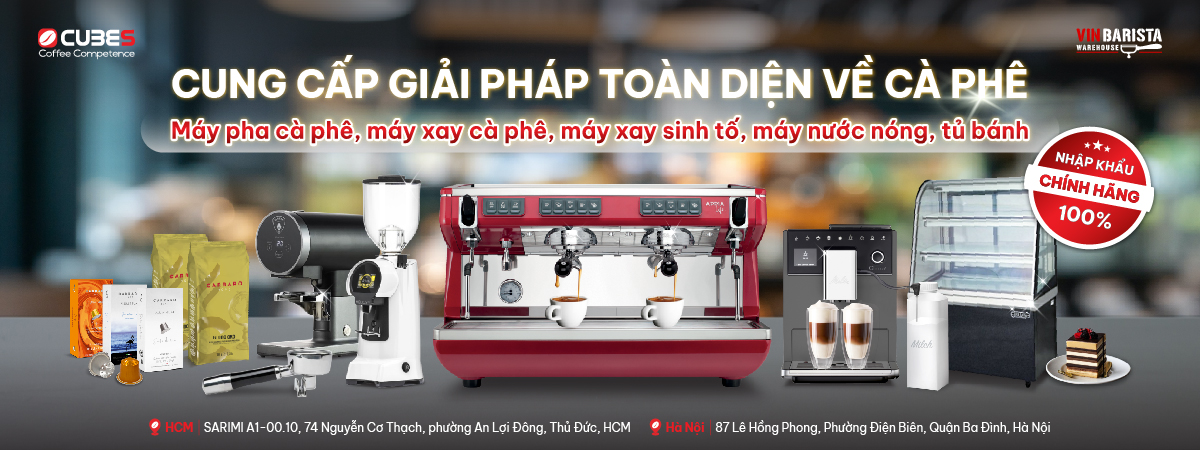 Cubes Asia mang đến giải pháp toàn diện về cà phê cho quán của bạn