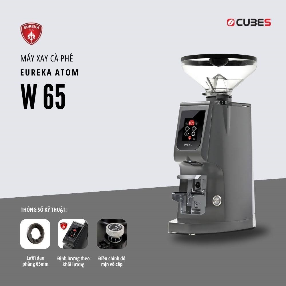 Máy xay cà phê Eureka Atom W 65 xay theo trọng lượng