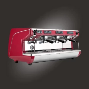 Nuova Simonelli Appia Life 3 Groups Vol Coffee MachineĐỏ