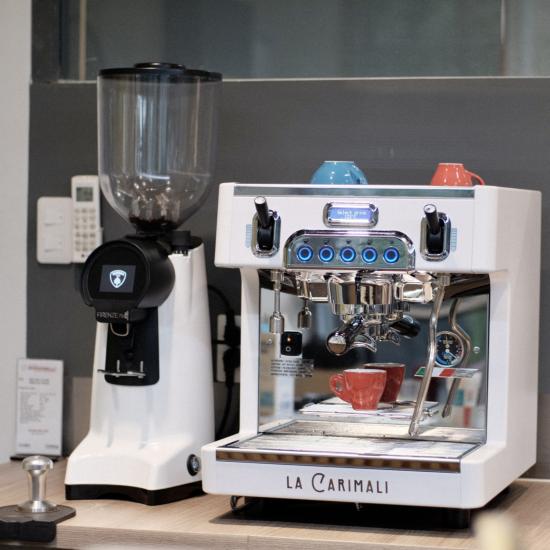 Combo máy pha cà phê Carimali Cento Plus 1Gr & Eureka Firenze 75COMMCACEN1PW