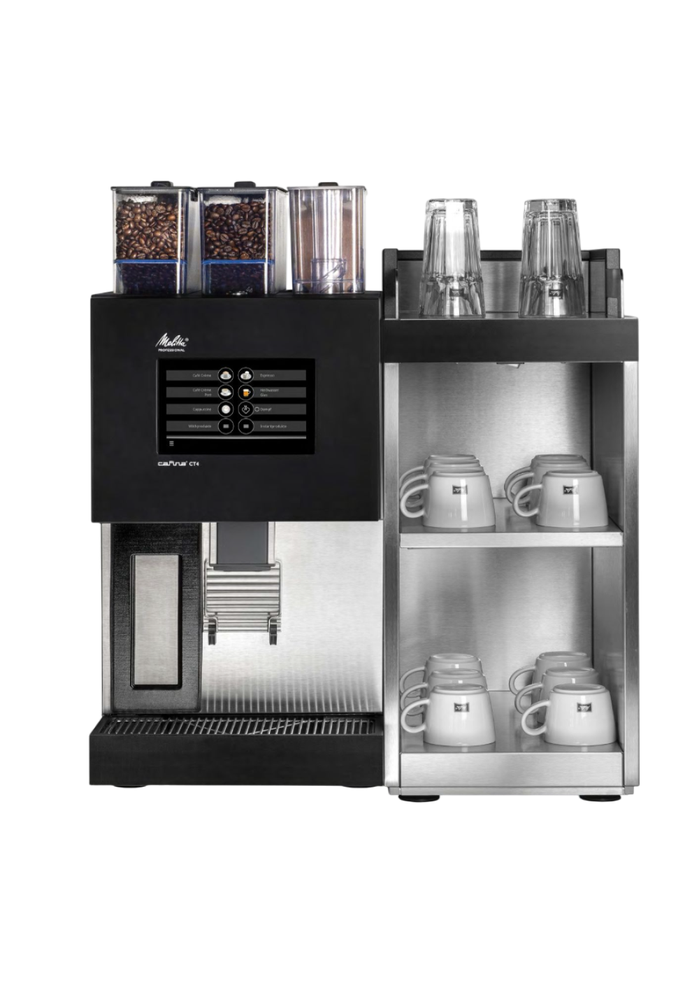 Máy pha cà phê siêu tự động Melitta® Cafina® CT4MMECT4MIC