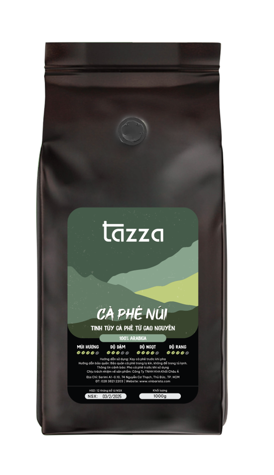 Cà phê Tazza Núi (100%Ara)