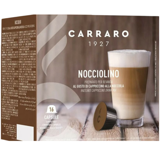 Cà phê viên nén Carraro Dolce Gusto Nocciolino (16 viên)