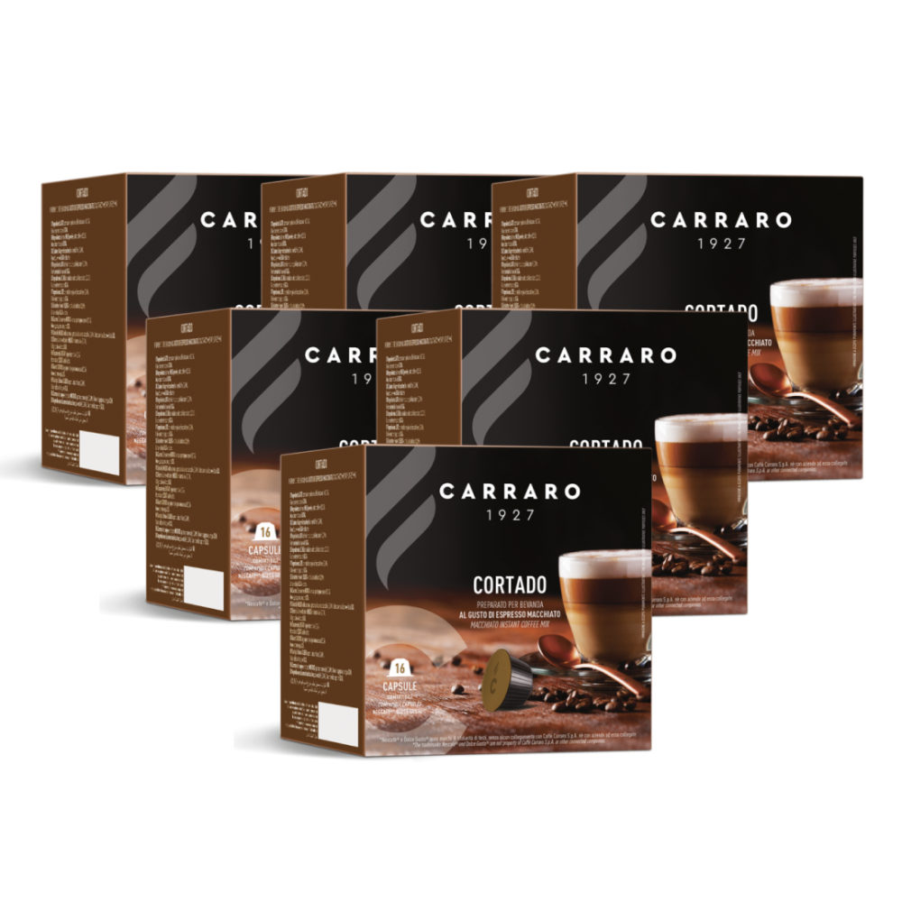 Cà phê viên nén Carraro Dolce Gusto Cortado (16 viên)CCADGCORT6