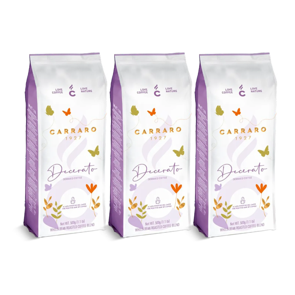 Carraro Decerato Coffee BeanCombo 3