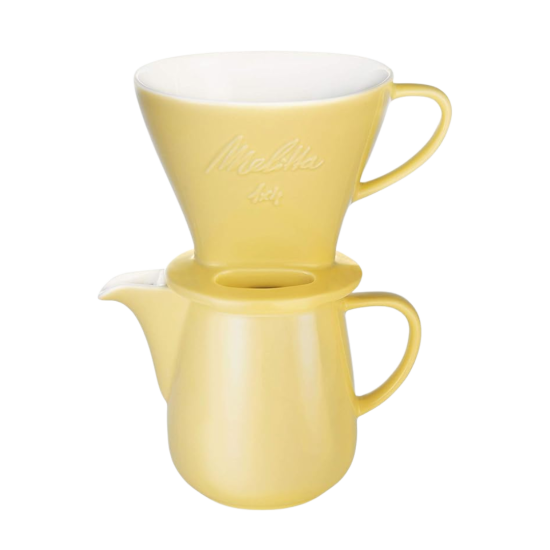 Bộ pha cà phê sứ MelittaVàng