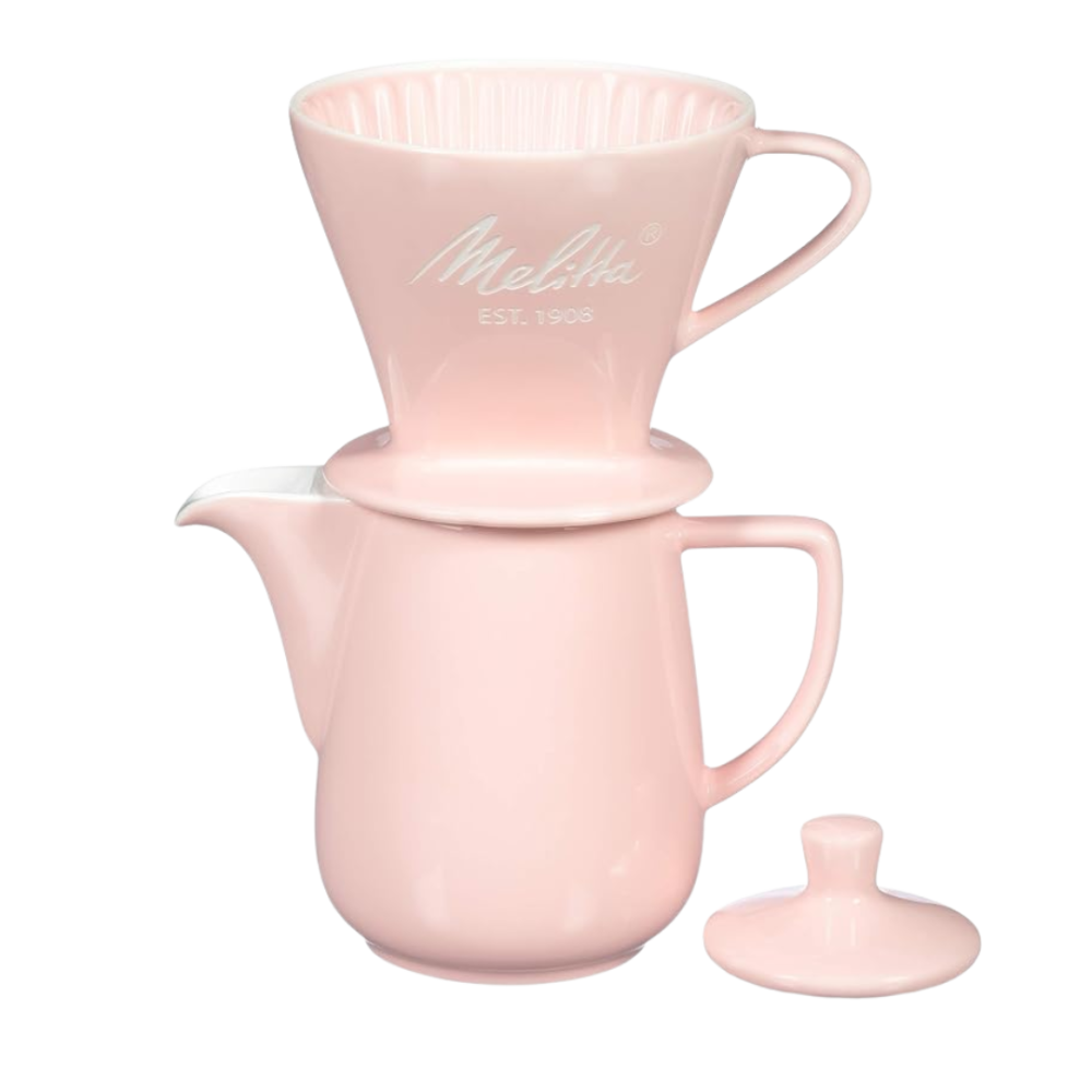 Bộ pha cà phê sứ MelittaHồng