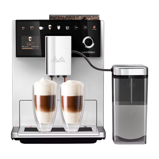 Automatic coffee machine Melitta Latte SelectBạc
