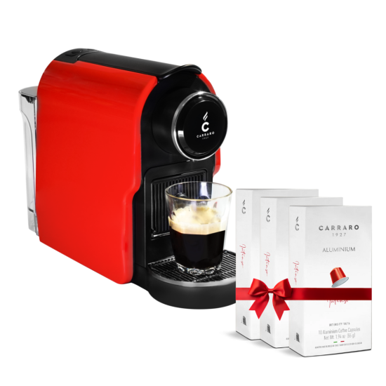 Máy pha cà phê viên nén - Carraro C+Đỏ